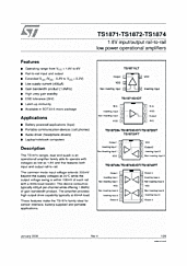 DataSheet TS1872 pdf